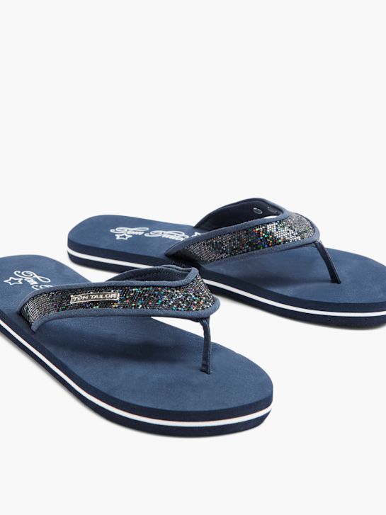 TOM TAILOR Sandal med tårem Mörkblå 4205 5