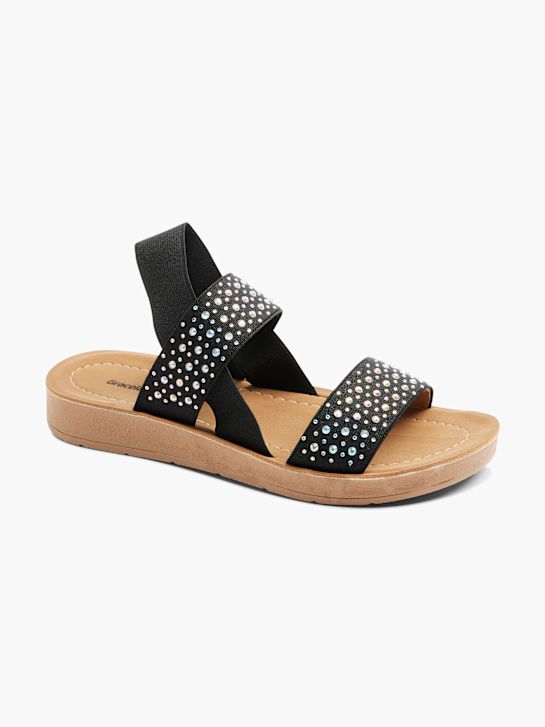 Graceland Sandália Preto 3299 6