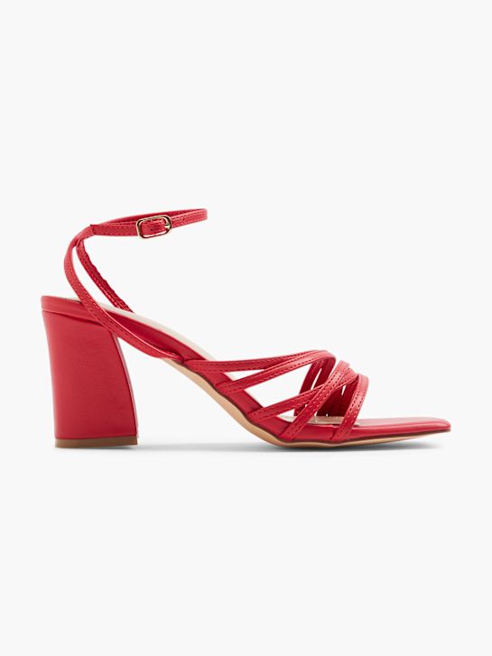 Catwalk Højhælet sandal Rød 5156 1