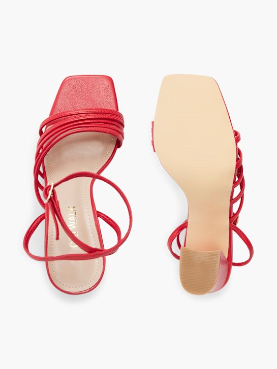 Catwalk Højhælet sandal Rød 5156 3