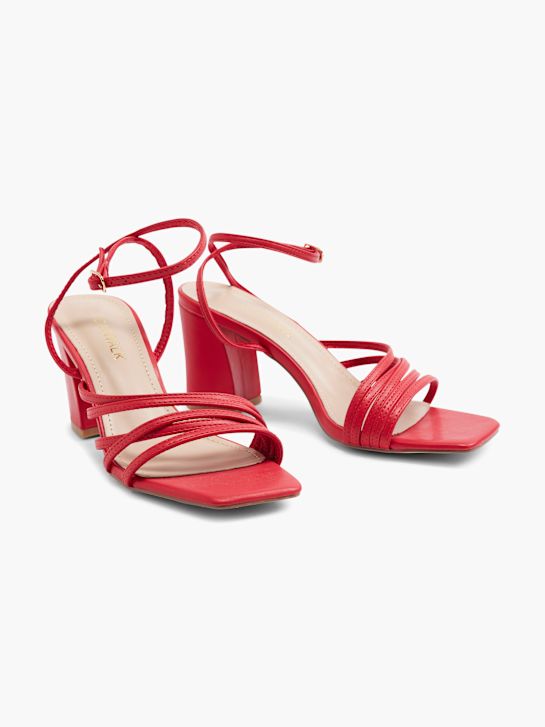 Catwalk Højhælet sandal Rød 5156 5