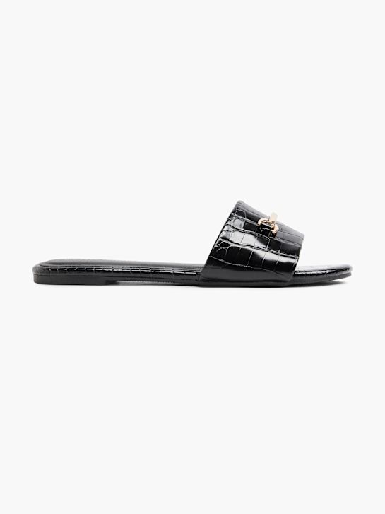 Vero Moda Slip in sandal Sort 12171 1