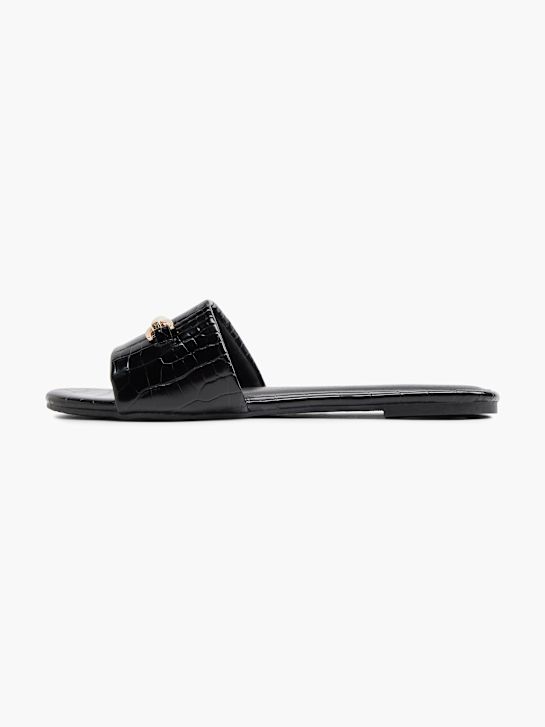 Vero Moda Slip in sandal Sort 12171 2
