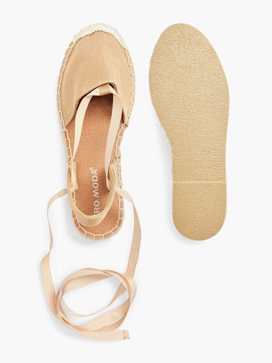 Vero Moda Espadryle Brązowy 6948 3