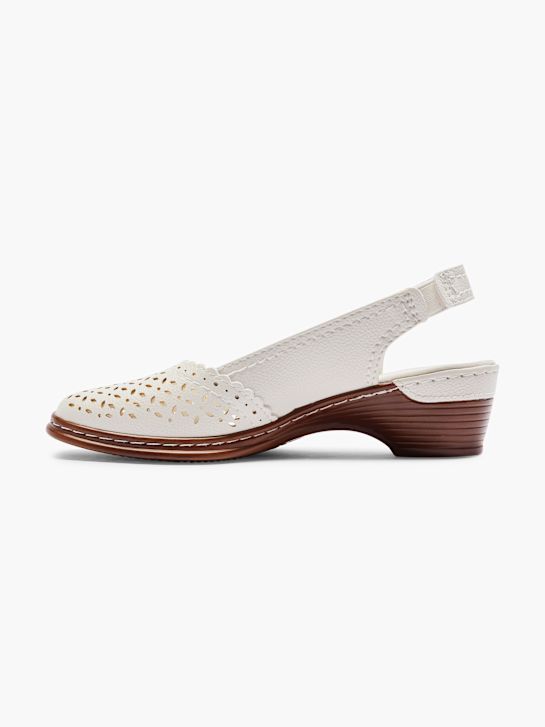 Easy Street Décolleté con cinturino Bianco 5159 2