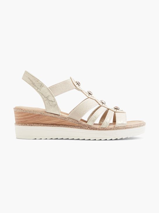 Easy Street Sandalias de tacón Oro 17411 1