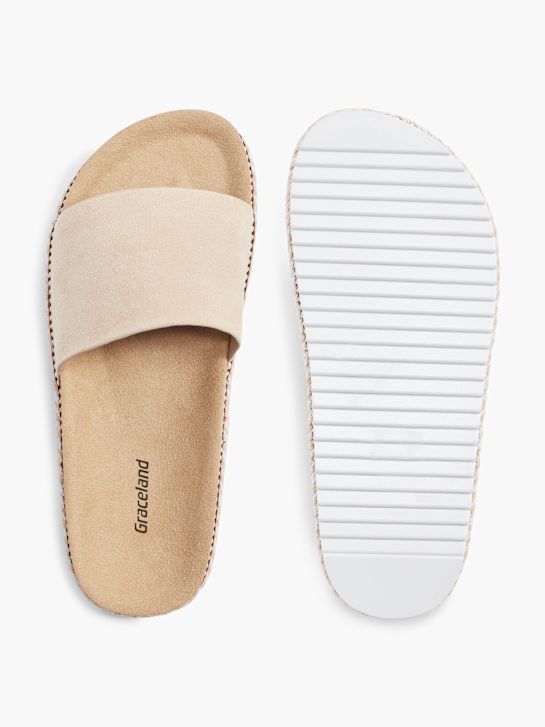 Graceland Sandalia acolchada Beige 54378 6