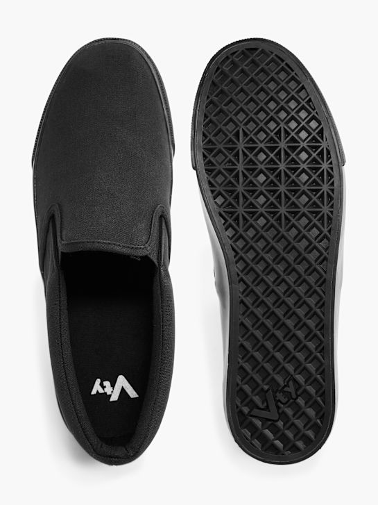 Vty Pantofi slip-on Negru 1452 3