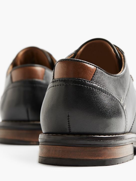 AM SHOE Poslovni čevlji Črna 4221 4