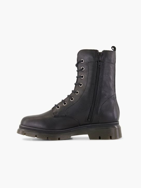 5th Avenue Bottes à lacets Noir 139968 2