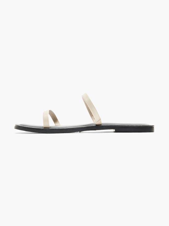 Vero Moda Šľapky Biela 742 2