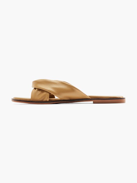 Vero Moda Lygiapadės įspiriamos basutės Ruda 5167 2
