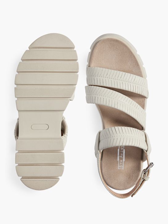 5th Avenue Højhælet sandal Beige 5168 3