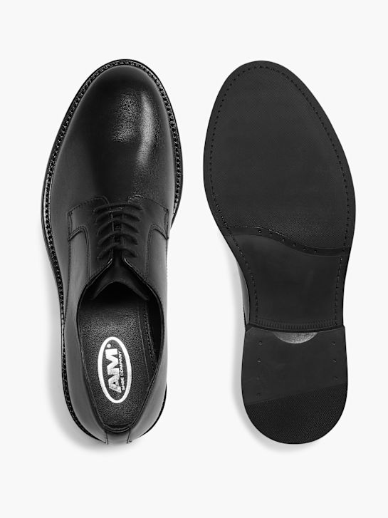AM SHOE Elegantes Negro 1473 3