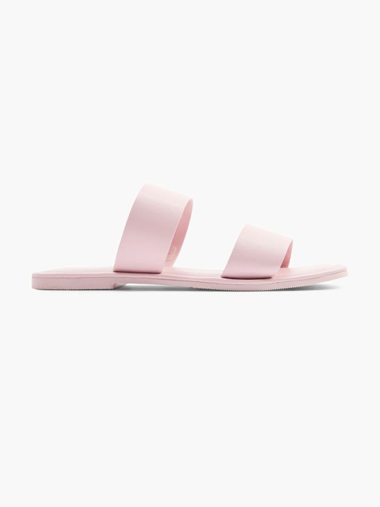 Vero Moda Flache Pantolette Rosa 5170 1