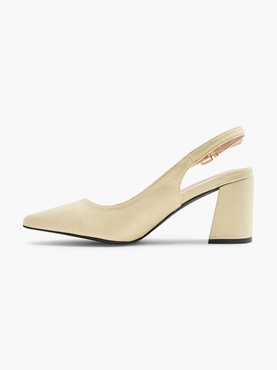 Catwalk Slingback pump Gul 759 2