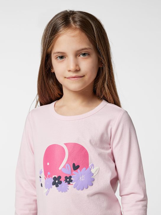 Elefanten Longsleeve Rosa 36592 5