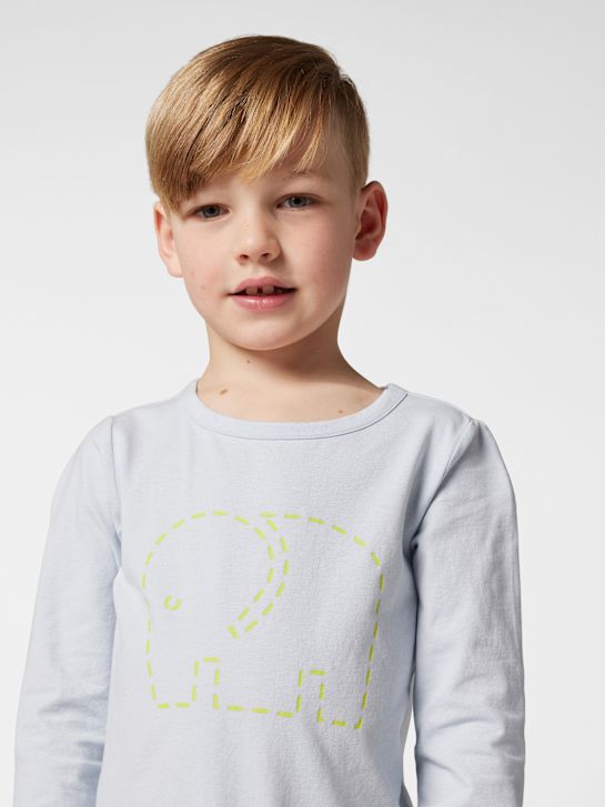 elefanten Longsleeve Hellgrau 36877 4