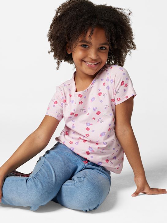 elefanten T-Shirt Rosa 36598 4