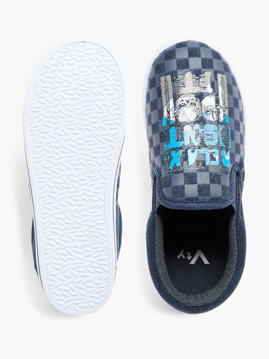 Vty Hausschuh Blau 6996 3