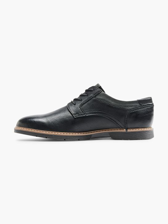 AM SHOE Spoločenská obuv Čierna 7033 2