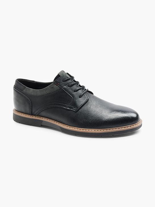 AM SHOE Poslovni čevlji Črna 7033 6