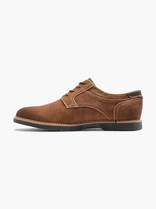 AM SHOE Společenská obuv Hnědá 7034 2