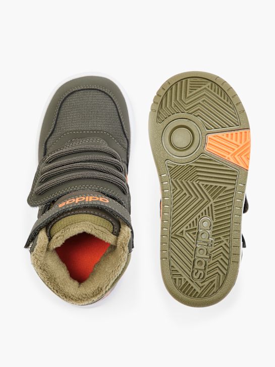 adidas Členkové tenisky Tmavozelená 1535 3
