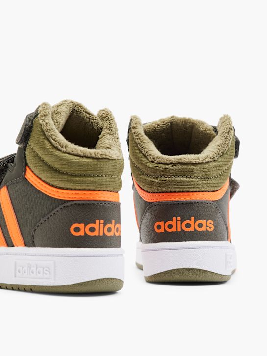 adidas Sportbačiai aukštu aulu Tamsiai žalia 1535 4