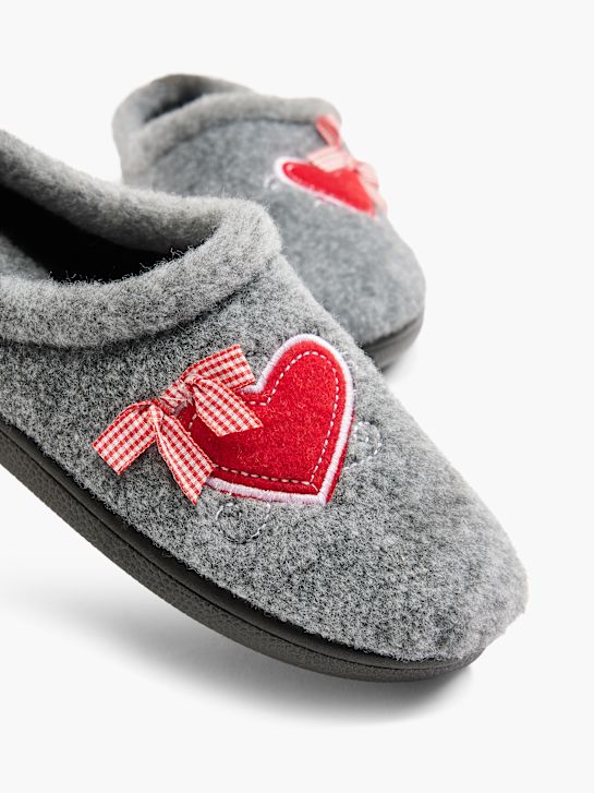 Casa mia Zapatilla de casa Gris 20758 5