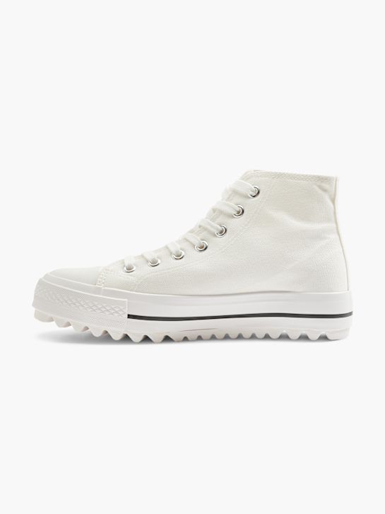 Claudia Ghizzani Hoher Sneaker Weiß 7040 2