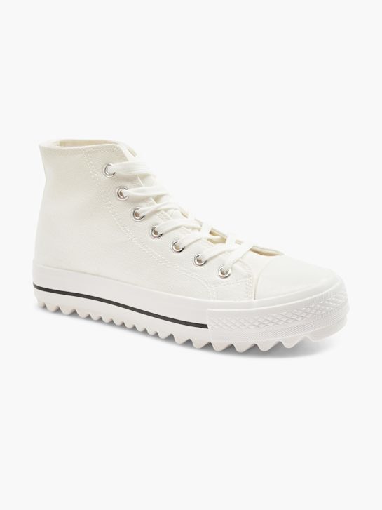 Claudia Ghizzani Mid cut sneaker Vit 7040 6
