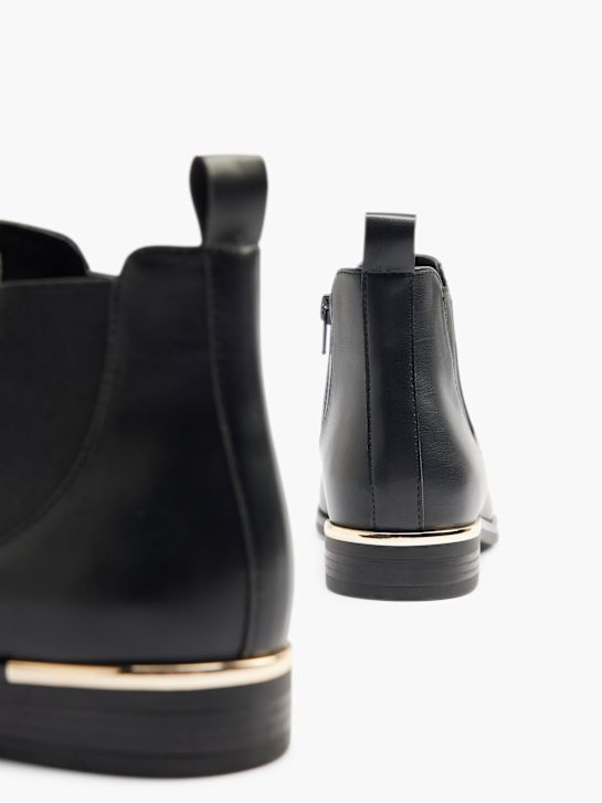 Graceland Stivaletto chelsea con tacco Nero 4310 4