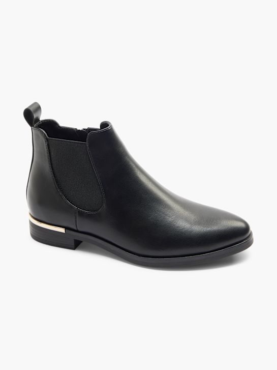 Graceland Stivaletto chelsea con tacco Nero 4310 6