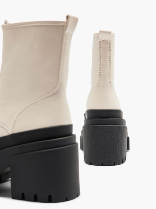 Catwalk Klassisk ankelboot Kräm 7047 4