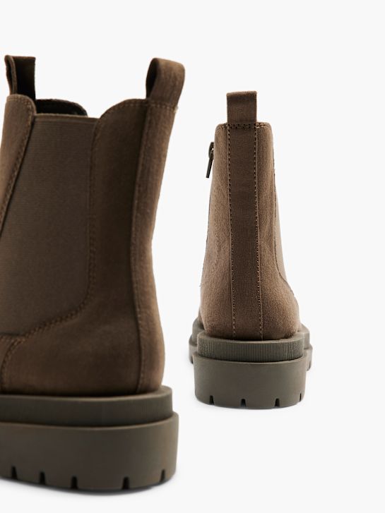 Catwalk Chelsea Boots Khaki 6119 4