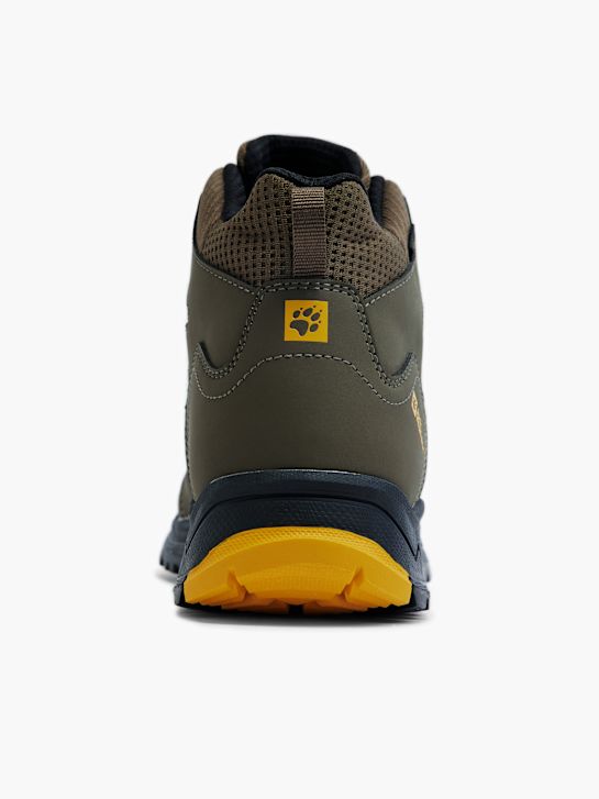Jack Wolfskin Bota com cordões Caqui 1548 4