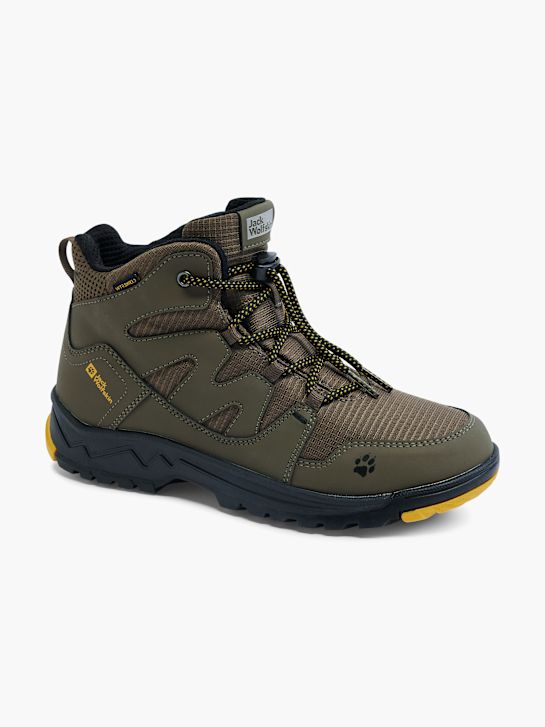 Jack Wolfskin Bota com cordões Caqui 1548 6