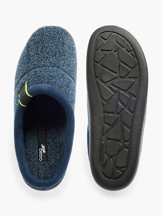 Casa mia Zapatillas de casa cerradas Azul 4318 3