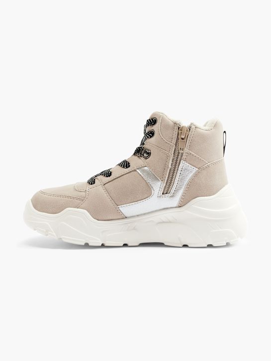 Venice Snørestøvle Beige 2476 2