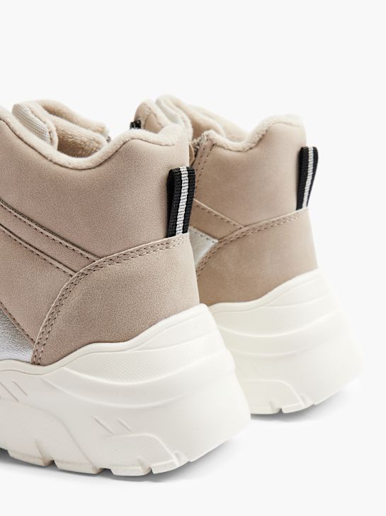 Venice Snørestøvle Beige 2476 4