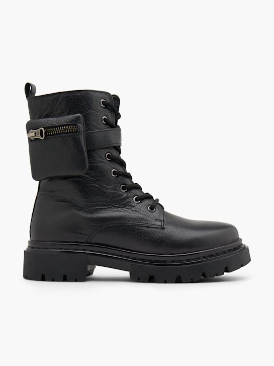 CAFE MODA Schnürboots Schwarz 172773 1