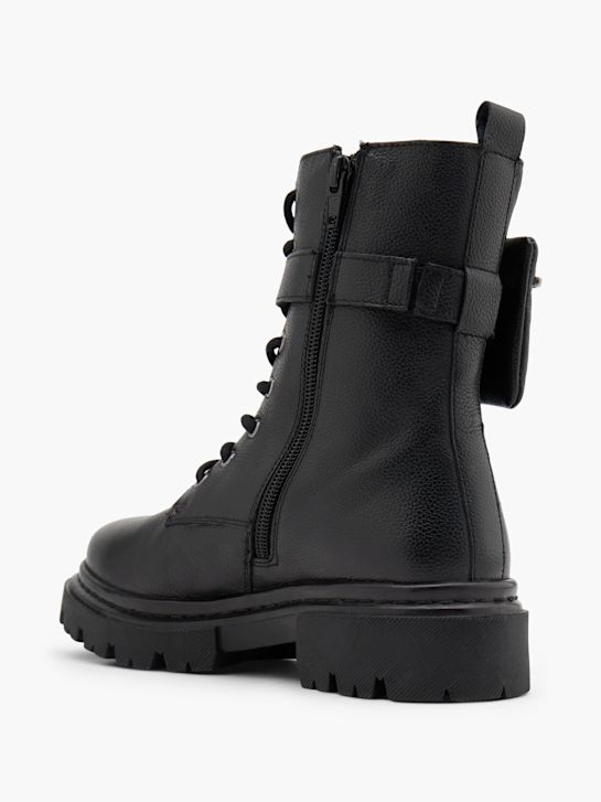 CAFE MODA Schnürboots Schwarz 172773 3
