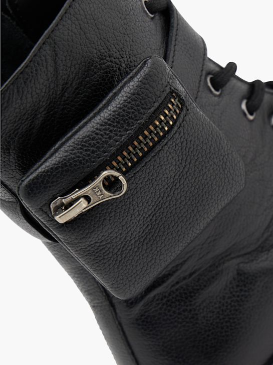CAFE MODA Schnürboots Schwarz 172773 5