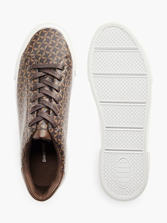 Graceland Sneaker Brun 14881 3