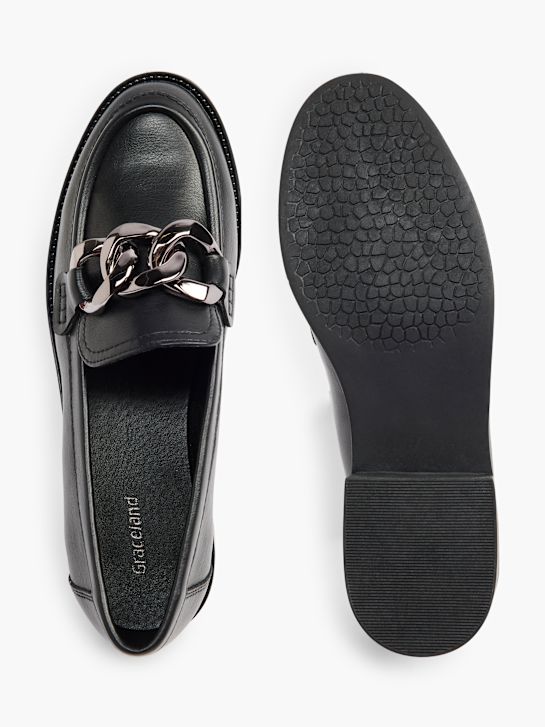 Graceland Loafer Sort 2483 3