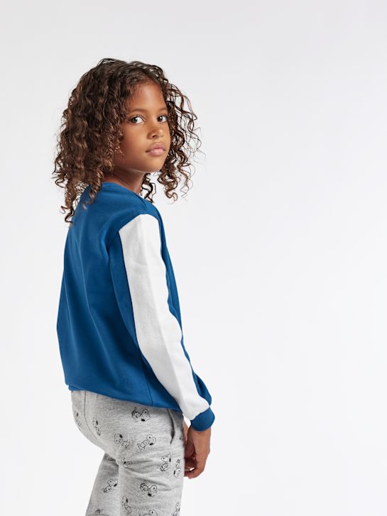 THE PEANUTS Sweatshirt Mörkblå 6150 3