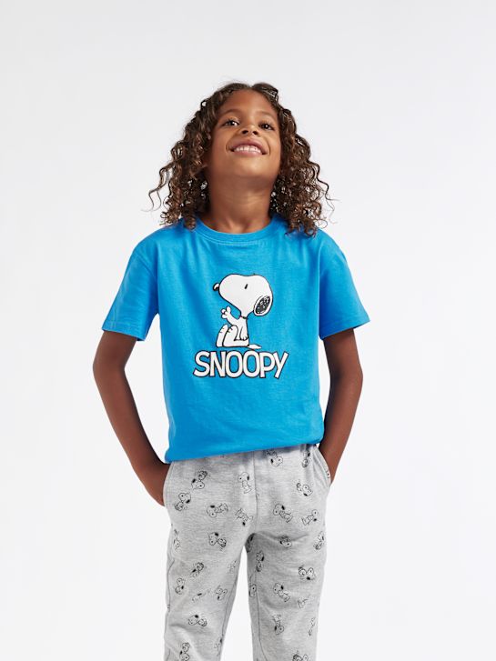 THE PEANUTS T-shirt Azul 6152 2