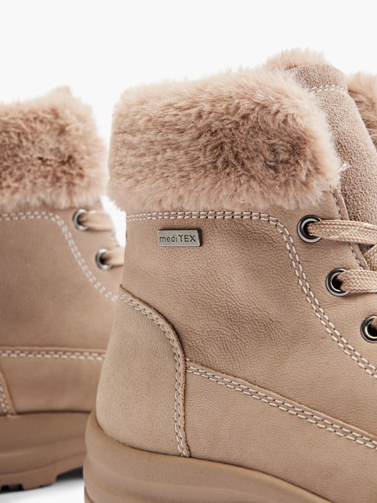 Medicus Bottes à lacets Beige 18913 7