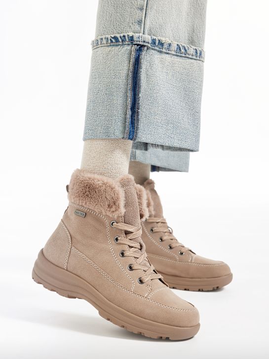 Medicus Bottes à lacets Beige 18913 6